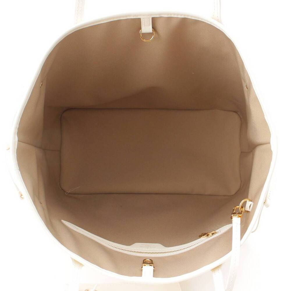 Louis Vuitton Monogram Leather Brown Neverfull By the Pool Tote Bag Beige Tan - Picture 6 of 6